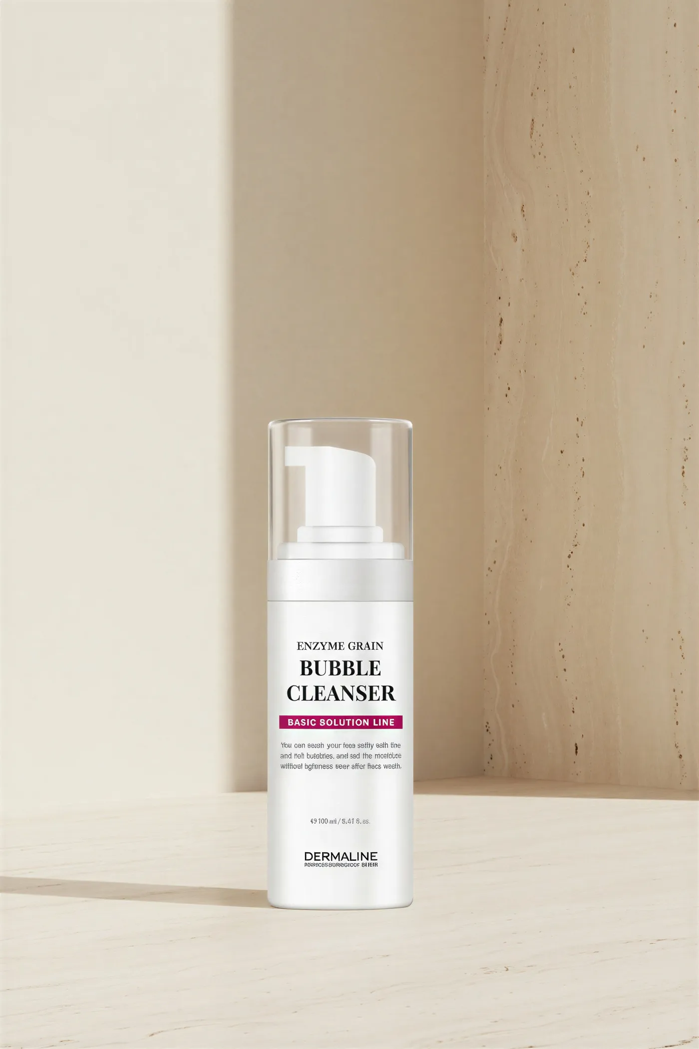 Enzyme Grain Bubble Cleanser | Limpiador Facial Enzimático con Microburbujas | 120 ml — Espuma limpiadora facial