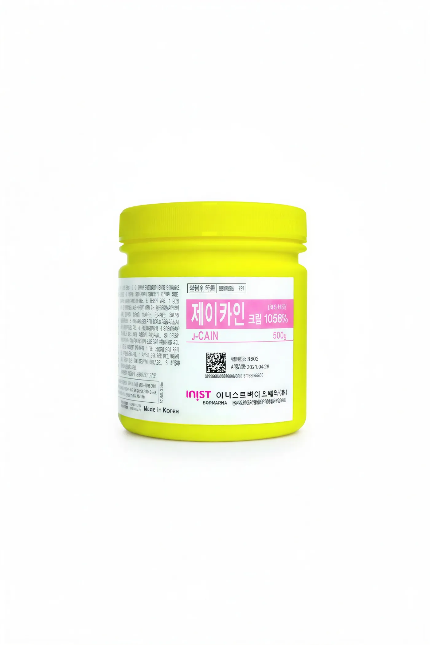 J-Cain Cream® | Crema Anestésica con Lidocaína 10.56% | 500 g — Anestesia tópica (1)
