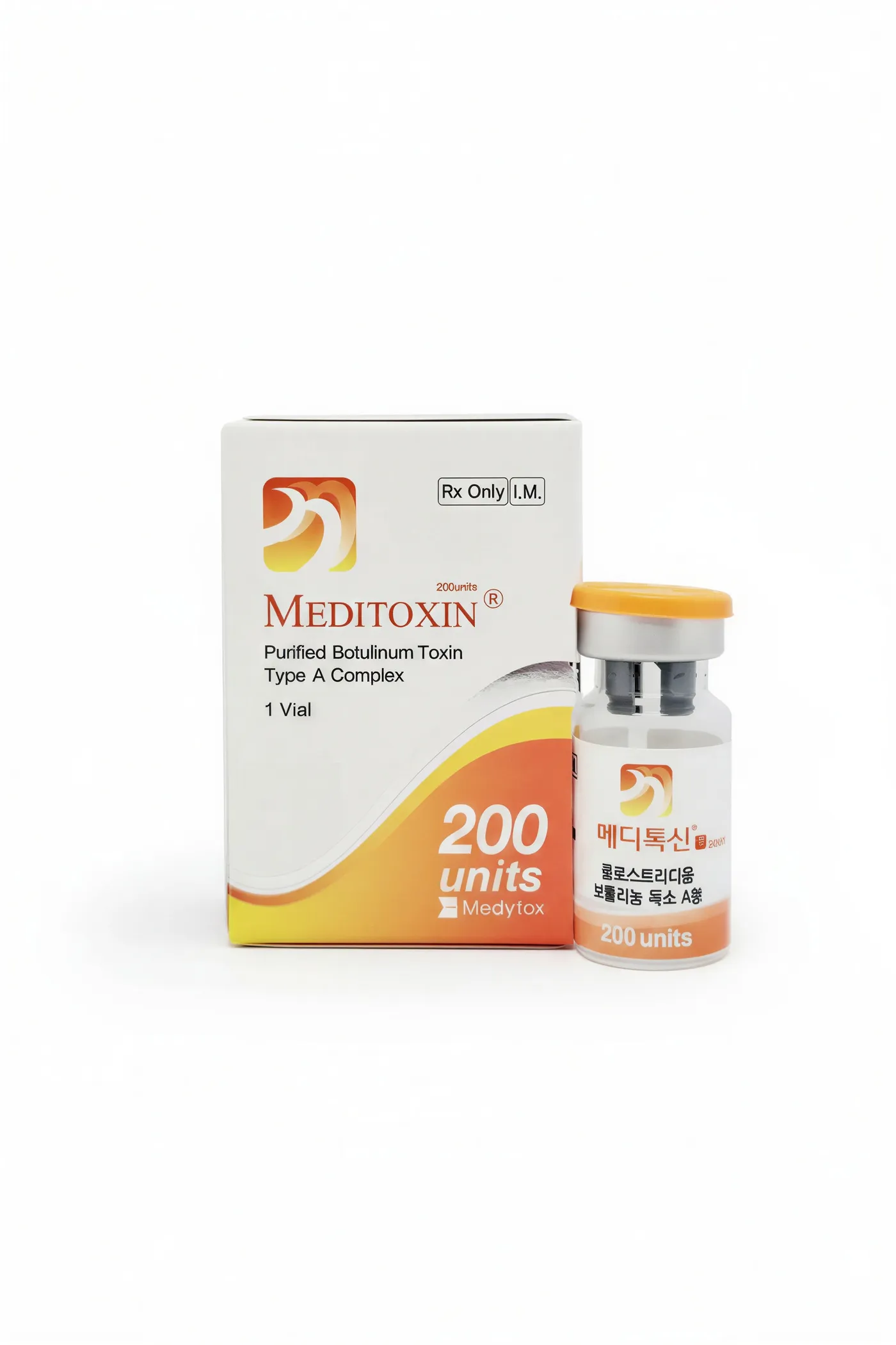 Meditoxin® 200 U | Tóxina Botulínica Tipo A para Arrugas de Expresión y Rejuvenecimiento Facial — Toxina botulínica (1)